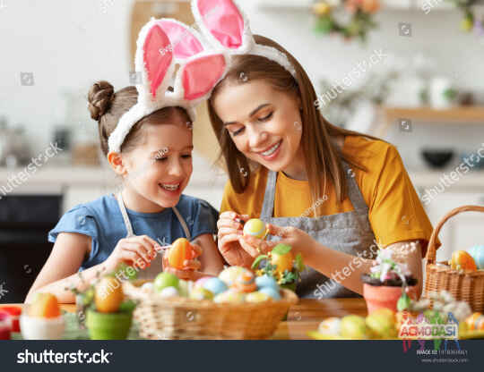 Ищем девочку для участия в съемке видео для стоков на тему "Easter family"