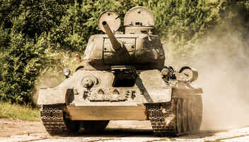 Фото и видеосъемка катания на историческом танке