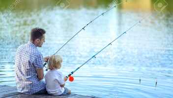 Завтра, в понедельник ТФП съемка "Отец и сын на рыбалке"