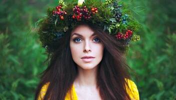 Українська красуня для зйомок у патріотичній соціальній рекламі з зірками