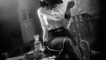 Пленочная съемка в стиле film noir