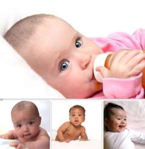 Малыши 3-4 месяца ( европейцы, афро, мулаты, азиаты)