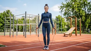 Спортивный видео-эксперимент (прыжки на скакалке + ОФП)
