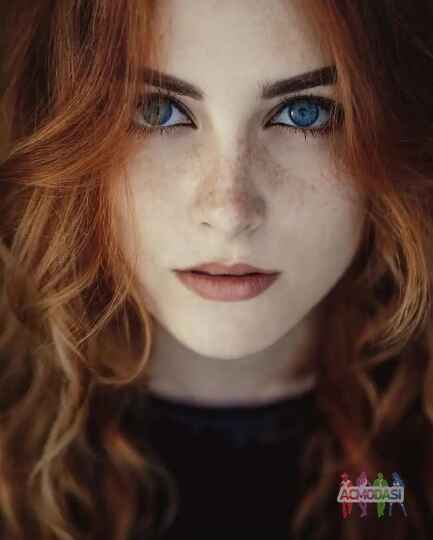 Портретная TFP фотосъемка для девушек с рыжим цветом волос.