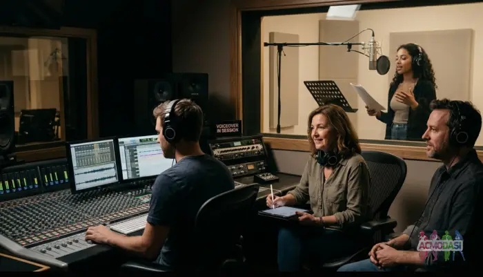 Кастинг диктора (англійська мова)