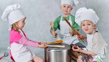 Дети на кулинарное шоу