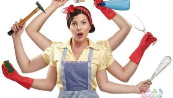 Домохозяйка-болтливая и веселая. Знает все об экономии на покупках домашней техники