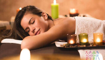 Главная героиня на съемку Аромамассажа