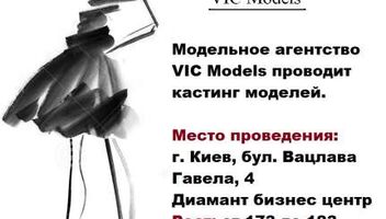 Кастинг в модельное агентство VIC Models, Кастинг моделей